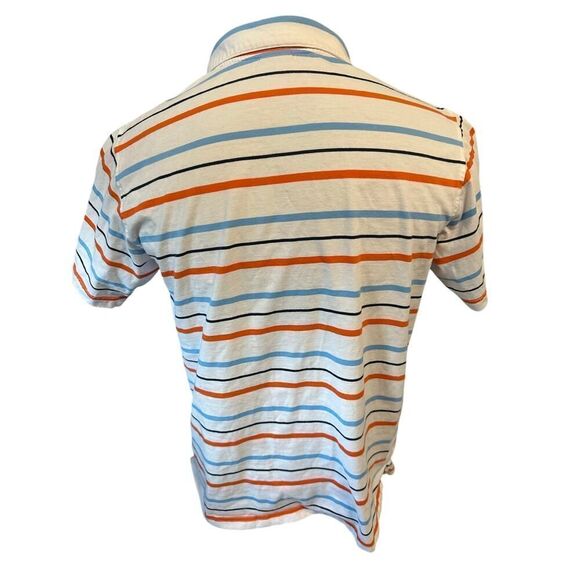 Nike Mens Large Striped Short Sleeve Polo - Picture 3 of 5